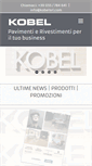 Mobile Screenshot of kobelsrl.it